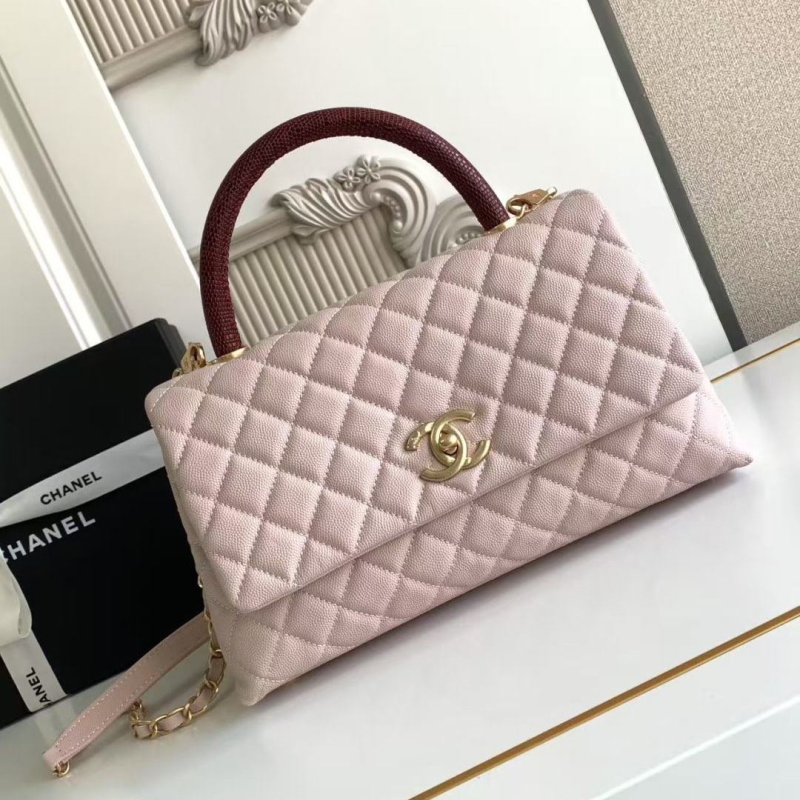 Ch**el top handle bags